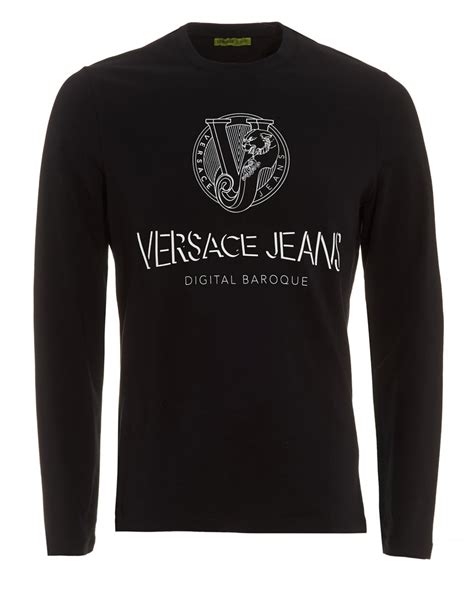 versace jeans long sleeve t shirt